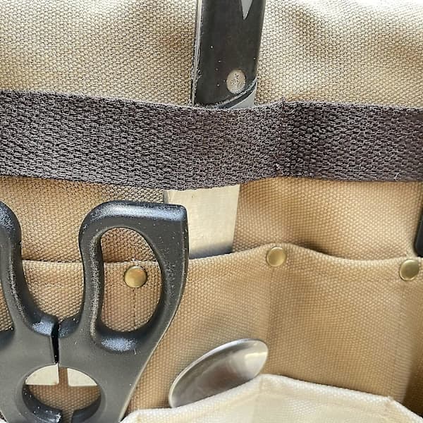 Förvaringsväska för utomhuscampingpicknickservis