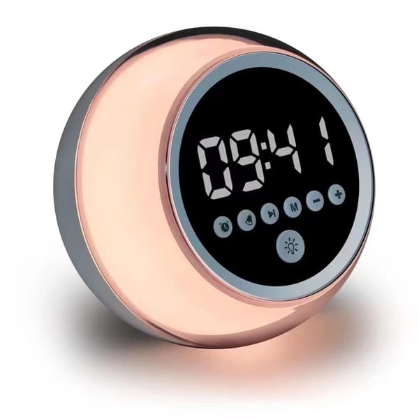 Digital atmosfærelampe, Bluetooth-højttaler, multifunktionelt ur