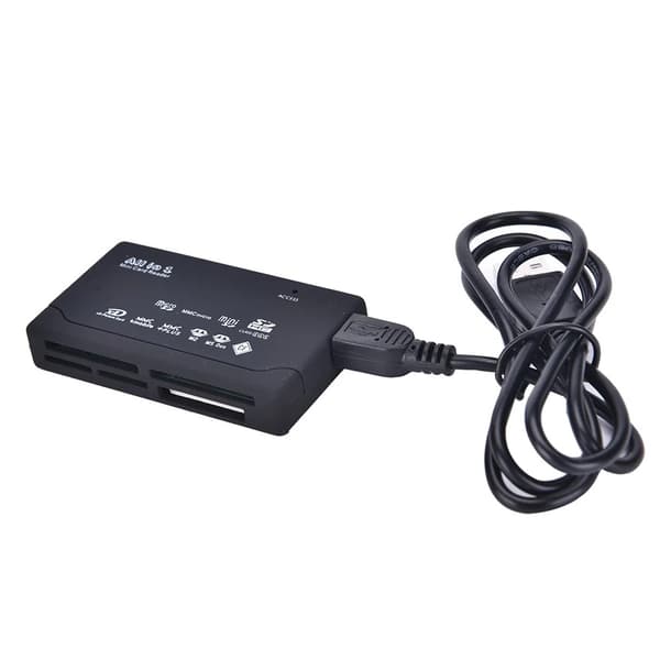 Multikortleser USB 2.0 – Støtte for 150 minnekort
