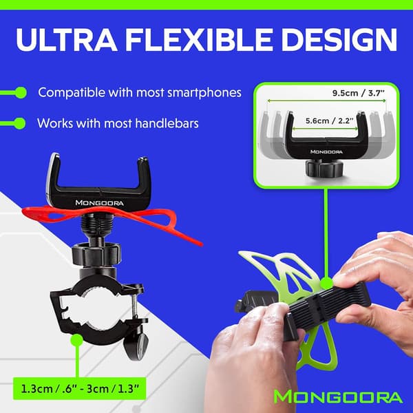 Cykel Telefonholder - Universal - iPhone & Android - Telefonholder til iPhone
