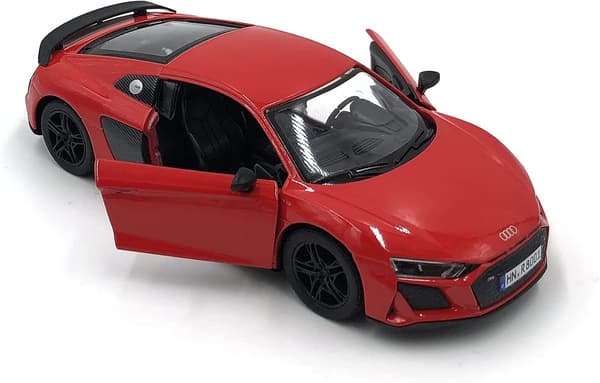 Audi R8 (R8 rød) skalamodelbil R8 Red