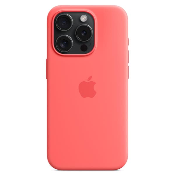 För iPhone 15 Pro Max Skal Silikon Magnetiskt Mobilskal Kompatibelt med MagSafe Röd iPhone 15 Pro Max Red iPhone 15 Pro Max