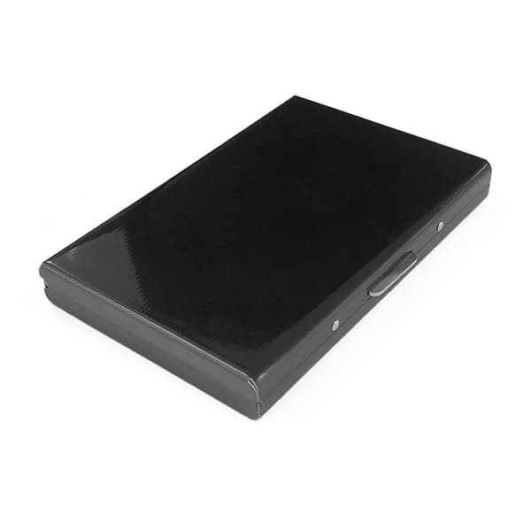 RFID-korttikotelo, 6 korttipaikkaa, musta Black