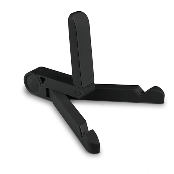 Ipad holder, sammenklappelig, passer til alle størrelser og tablets, sort