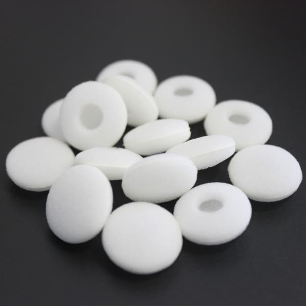 Öronkuddar för in-ear hörlurar 5 par Vit Vit White