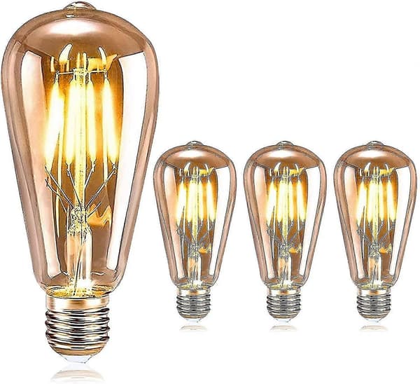 Edison Vintage Lyspære, Retro Lyspære Led Dekorativ Lyspære