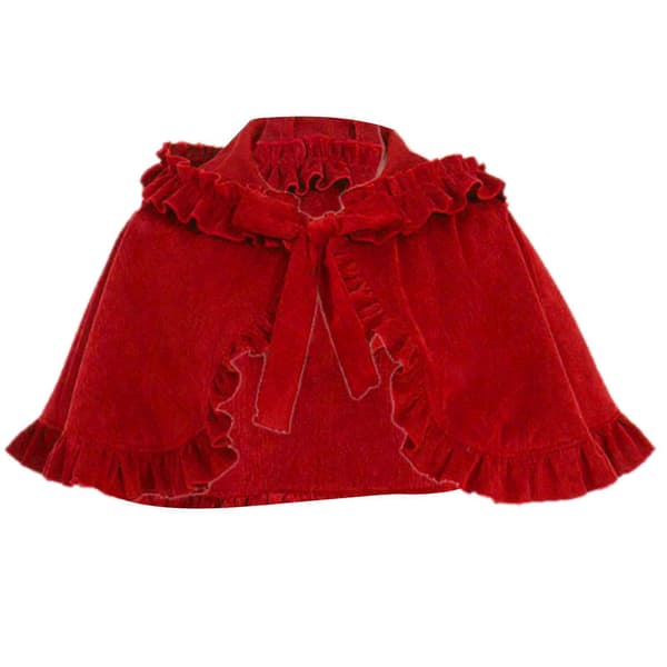 Kort julefløjls kappe til kvinder, elegant sort sjal, alsidig unisex julekostume kappe, julefrokost fløjls wrap sort Black