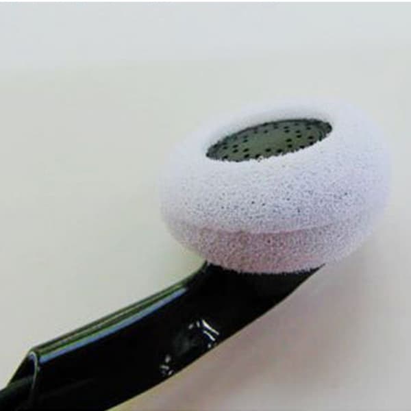 Öronkuddar för in-ear hörlurar 5 par Vit Vit White