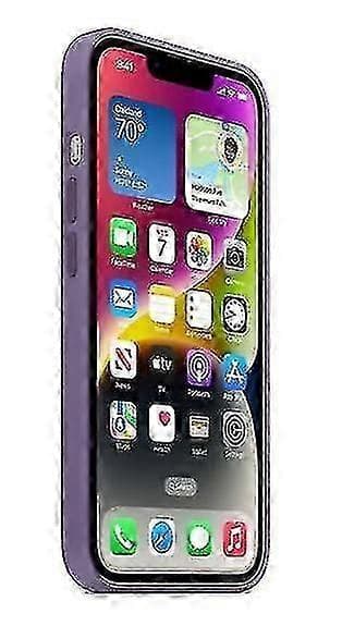 Silikonskal Kompatibelt med iPhone 14 - Mjuk Touch, Stötsäkert, Slimmat Skyddsskal Iris Iris