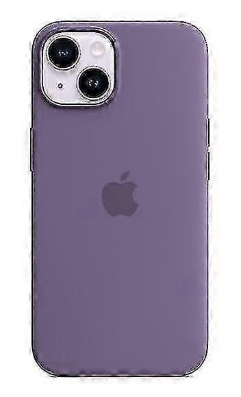 Silikonskal Kompatibelt med iPhone 14 - Mjuk Touch, Stötsäkert, Slimmat Skyddsskal Iris Iris