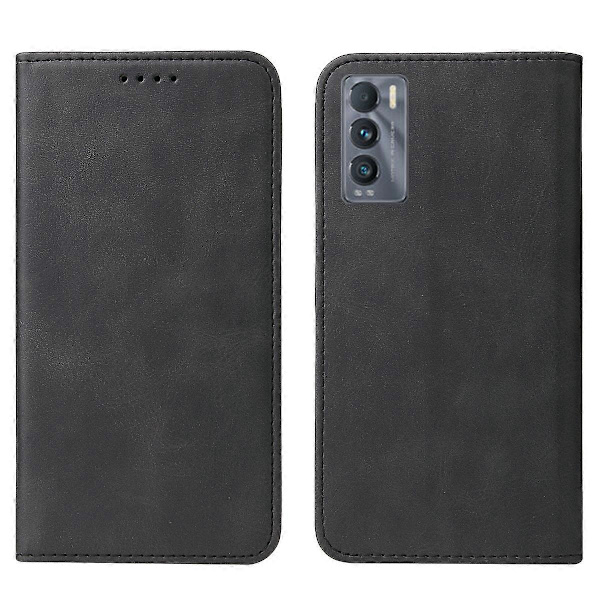 Magnetisk PU læderetui til Realme GT Master Sort Black