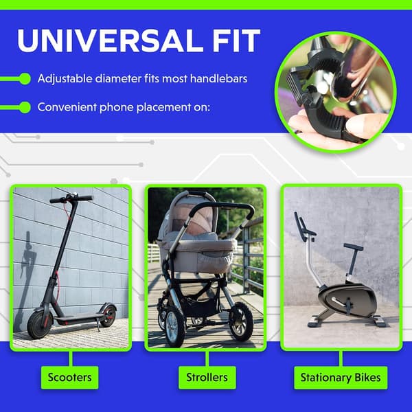 Cykel Telefonholder - Universal - iPhone & Android - Telefonholder til iPhone
