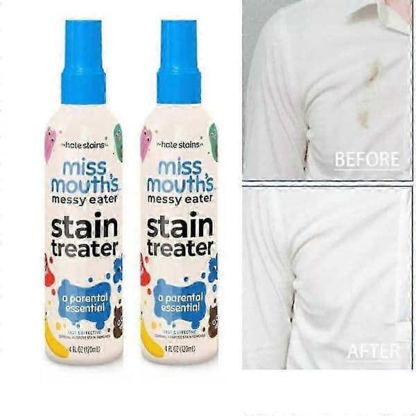 2-pak Miss Mouth's Messy Eater Pletfjerner Spray 120ml