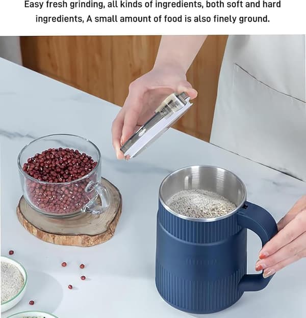 Liten hushållskvarn, kryddkvarn, elektrisk kaffekvarn