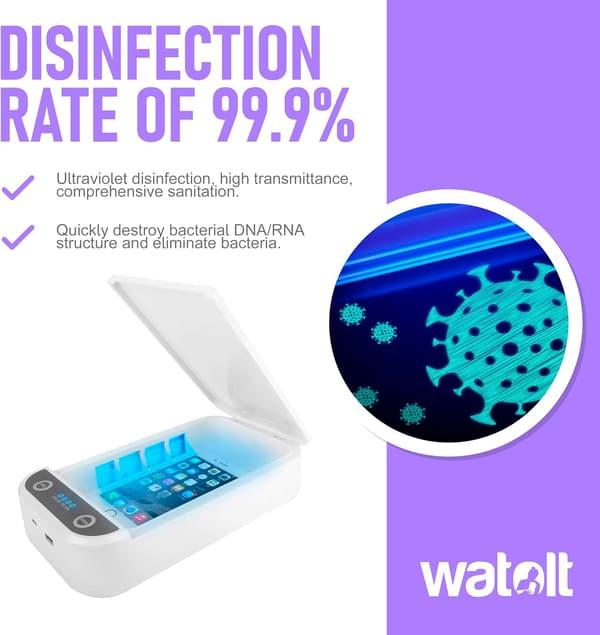 UV Lys Sanitizer - Smartphone Sanitizer Boks