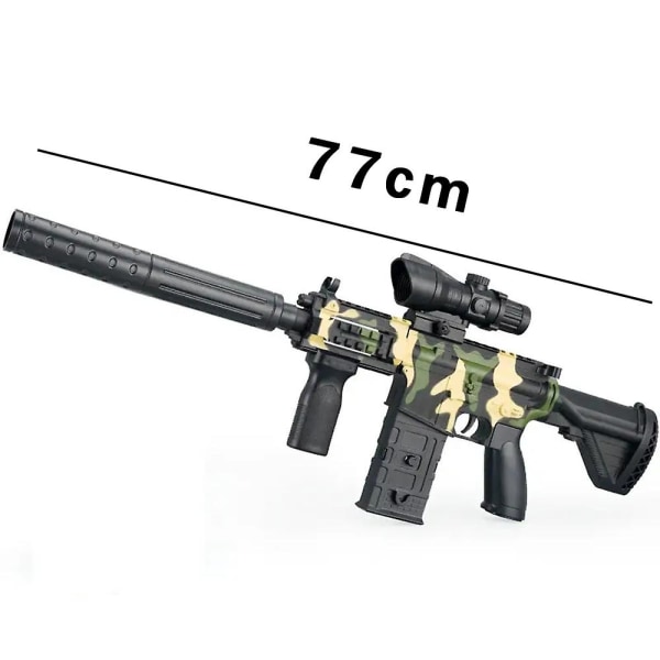Elektriskt gevär Plastpistol Toy Soft Bullet Toy Gun00
