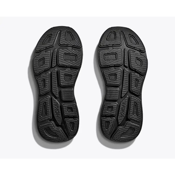 Hokas Bondi 9 black black Hiking and running shoes for men and women 43.0