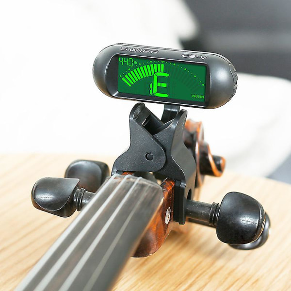 Violin Tuner Professionell elektronisk tuner Special Enkel stämmer med spänne