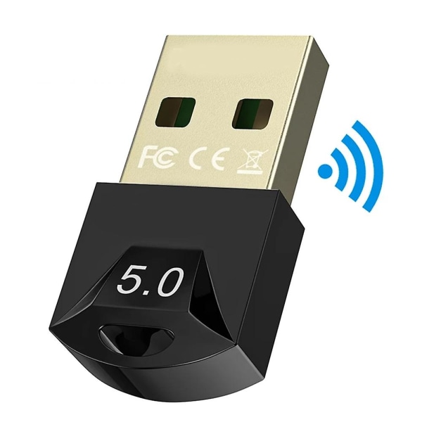 USB Edr+bt V5.0 Adapter Trådlös anslutning Dongel Bluetooth-kompatibel