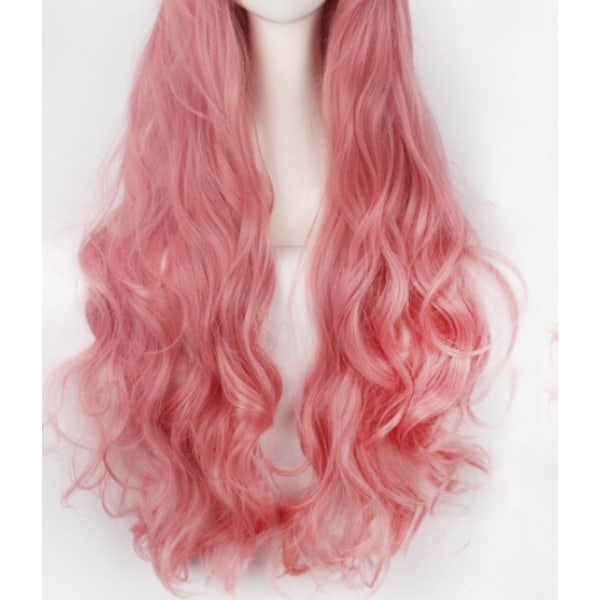 ACY (Ljusrosa) MapofBe 80cm/31" Långt lockigt hår peruk för kvinnor