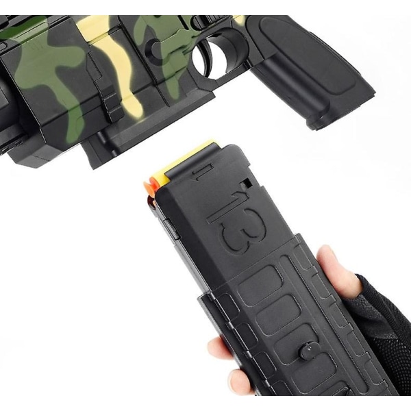 Elektriskt gevär Plastpistol Toy Soft Bullet Toy Gun00