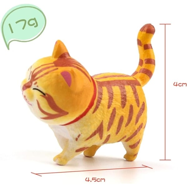 ACY Cat kylskåpsmagnet för kontor, kraftfull 3D-kylskåpsmagnet för katt, sött dekorativt djur