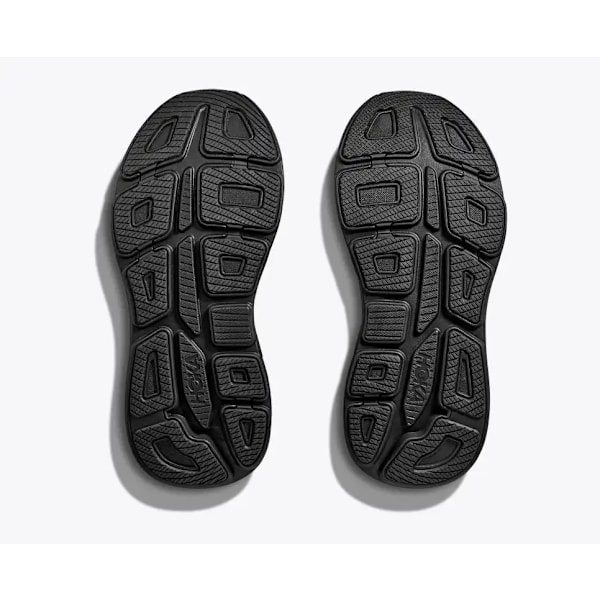 Hokas Bondi 9 black black Hiking and running shoes for men and women 43.0