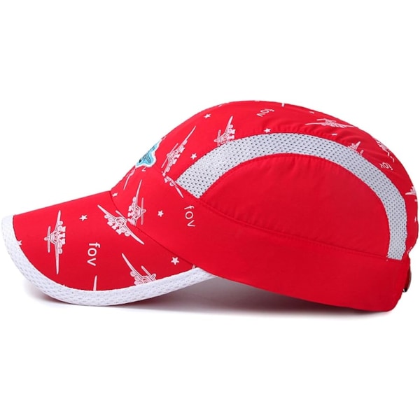 Barn Lättvikts Snabbtorkande Solhatt Andas Mesh UV-skyddande Hat