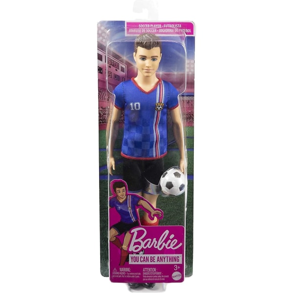 Barbie Ken fotbollsspelare docka00