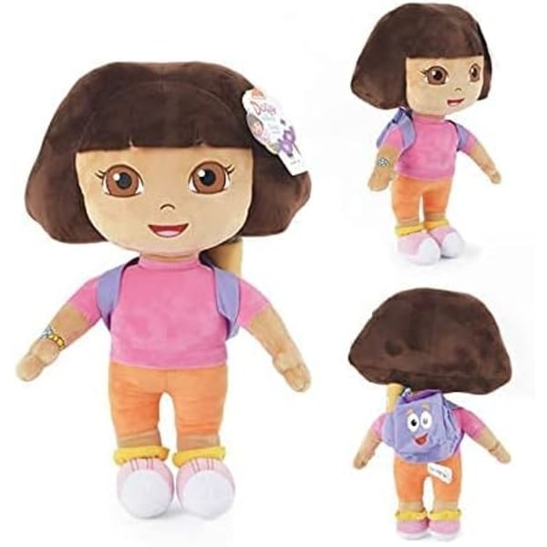 Äkta auktorisation Dora 11,8 tum / 30 cm Plysch flickdocka Mjuk docka Anime Plyschleksak pojke flicka Födelsedag Barnens dag