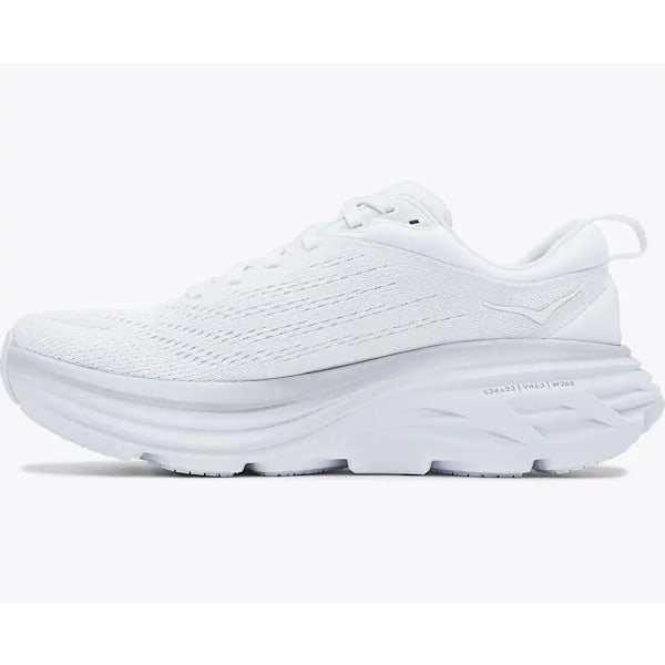Hokas Bondi 8 white Women's Hiking Running Shoes 40