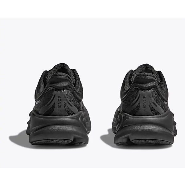 Hokas Bondi 9 black black Hiking and running shoes for men and women 38.5
