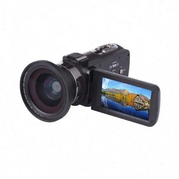 WIFI DV Digitalkamera 12,0 megapixlar 3" TFT LCD-pekskärm Högkvalitativ HD-videokamera 4K