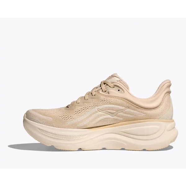 Hokas Bondi 9  oatmeal oat milk Original Sneakers för Män 37