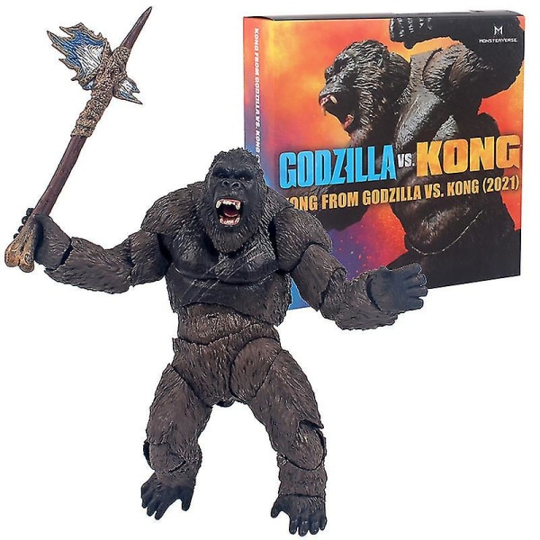 Mot. King Kong rörlig modell Figur Toy1a