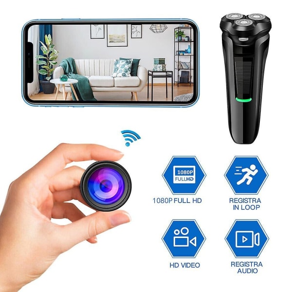 ACY 1080p HD Wifi Style Rakapparat Kamera Wifi Motion Detection Nanny Camera