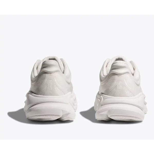 Hokas Bondi 9  white white Hiking and running shoes for men and women 42.5
