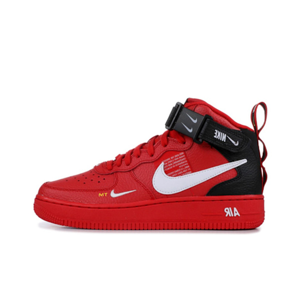 nike air force 1 mid lv8 red