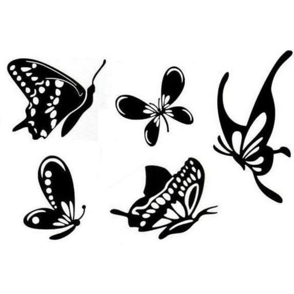 Väggdekor - Fjärilar