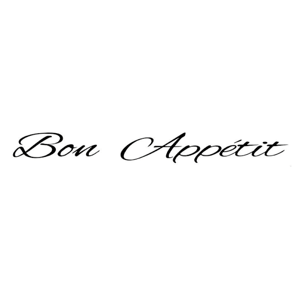 Väggord - Bon Appétit