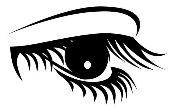 Väggdekor - öga design