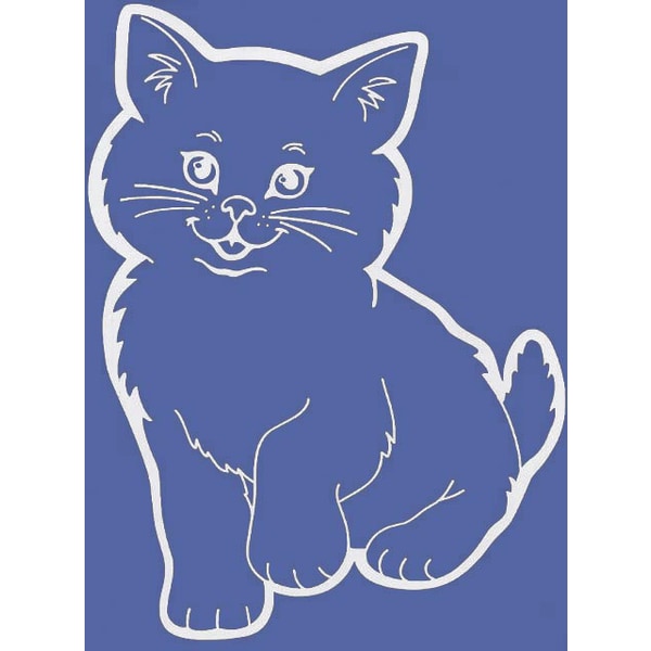 Väggdekor - Katt
