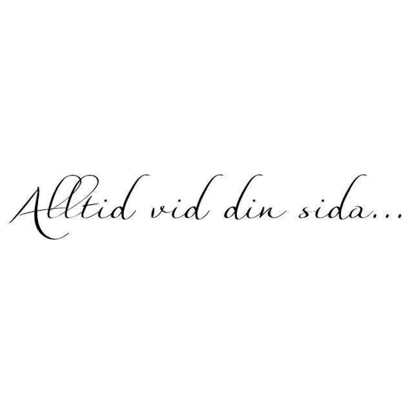 Väggord - Alltid vid din sida...