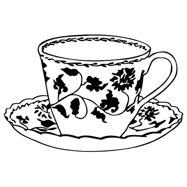 Väggdekor - Kaffekopp