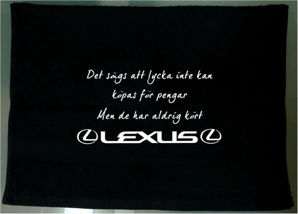 ( Handduk ) 50x70cm Lexus
