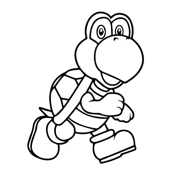 Väggdekor - Super Mario Koopa Troopa