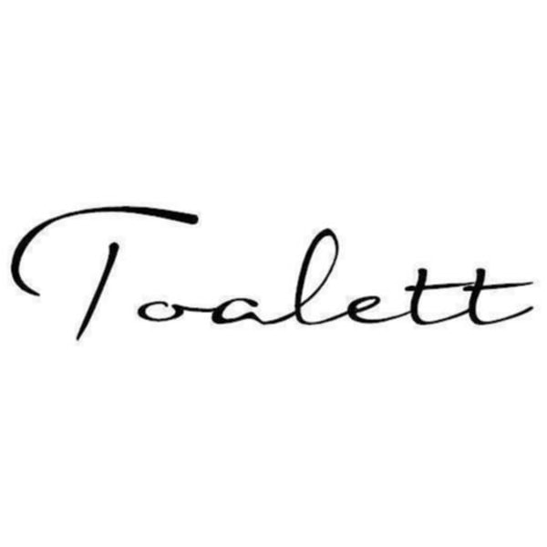 Väggord - Toalett