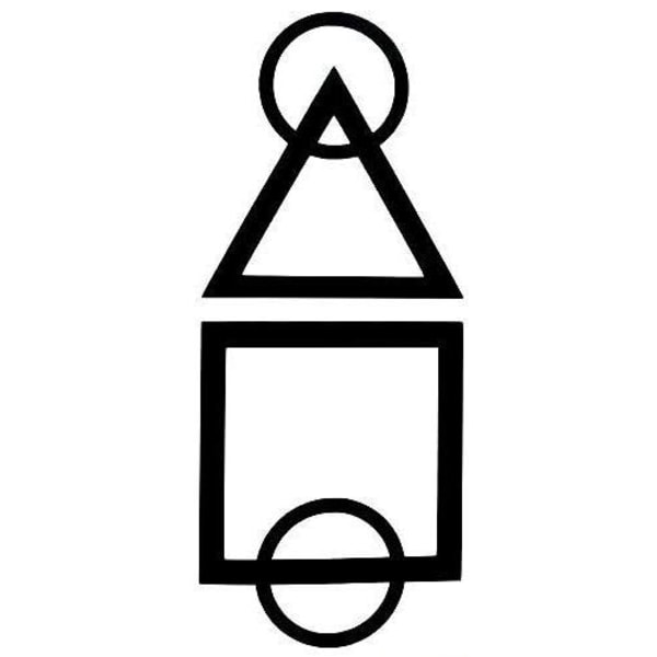 Väggdekor - Squid Game symbol