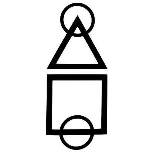 Väggdekor - Squid Game symbol