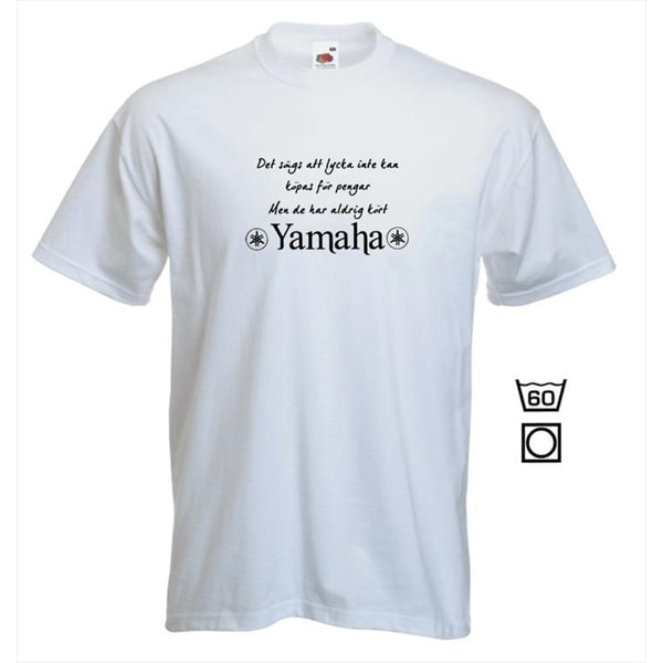 T-shirt - Det sägs att lycka...Yamaha S